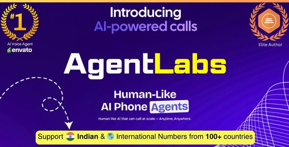 AgentLabs - AI Voice Calling Agents & Lead Intelligence SaaS Platform